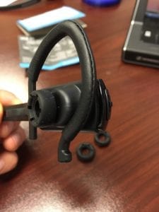 Earhook Sennheiser wireless headsets