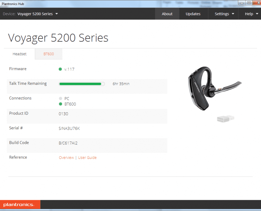 Plantronics Voyager 5200 UC Call One, Inc Voyager 5200 UC Review