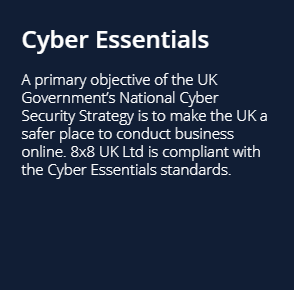 8x8 Cyber Essentials