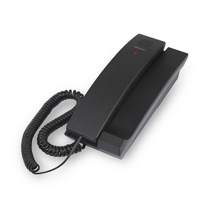1-Line-Contemporary-SIP-Corded-TrimStyle-Phone-black