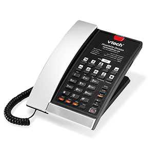 2-Line-Contemporary-SIP-Corded-Phone-silver-and-black