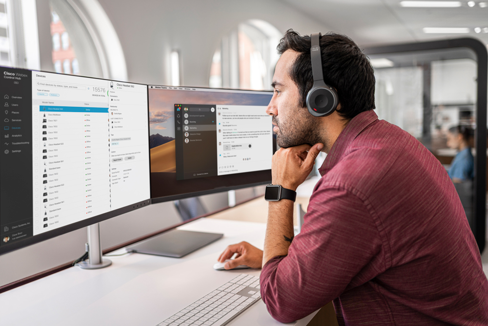 Active Noise Cancelling Headsets Cisco lifestyle