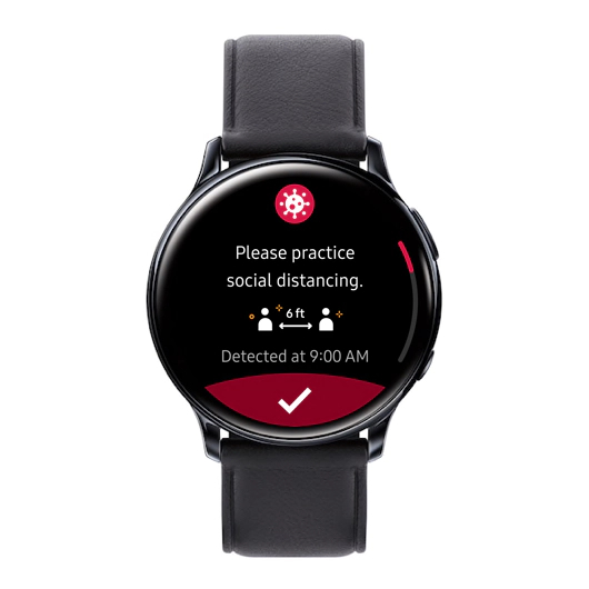 Social Distancing Samsung GearUP